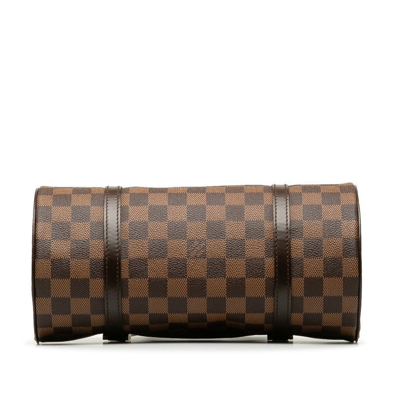 Louis Vuitton Damier Ebene Papillon Handbag Brown