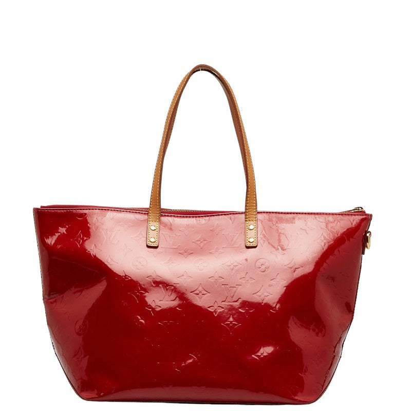 Louis Vuitton Monogram Verney Belvue GM Handbag Pomodemur Red Patent Leather Louis Vuitton