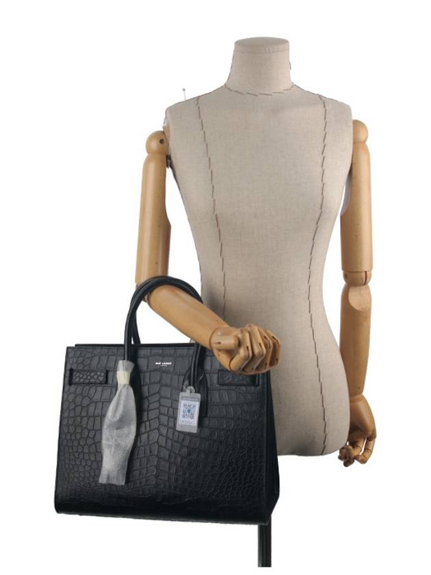 Luxury Saint Laurent Trending 2025 Sac De Jour Leather Tote Bag Black