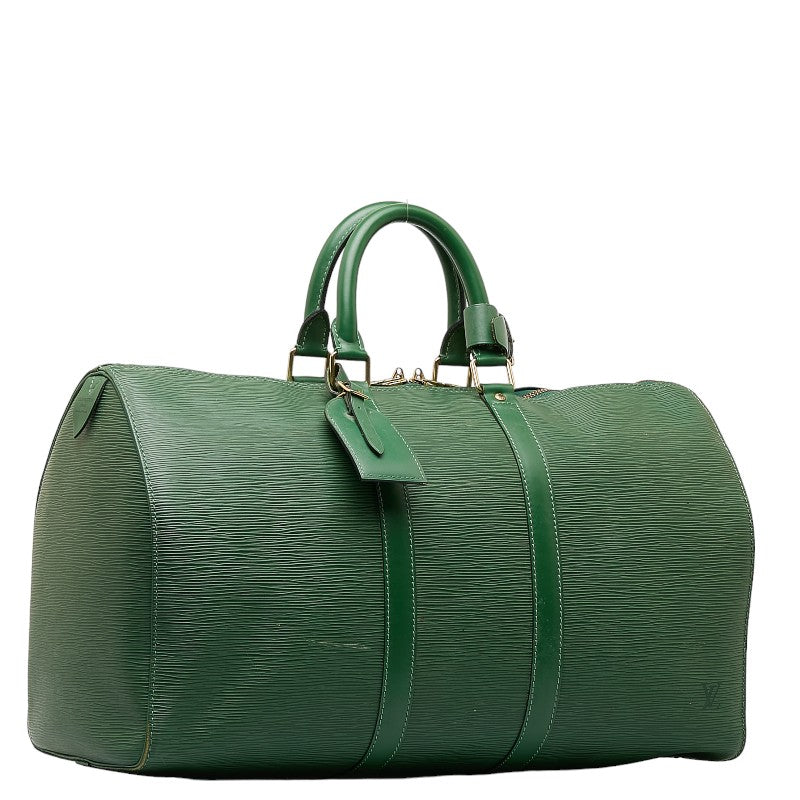 Louis Vuitton Epic Kypopur 45 Boston Bag Travel Bag Borneo Green Leather Ladies Louis Vuitton