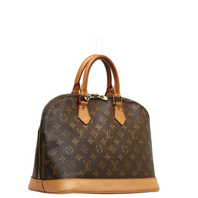 Louis Vuitton Alma PM Tote Handbag Monogram Brown