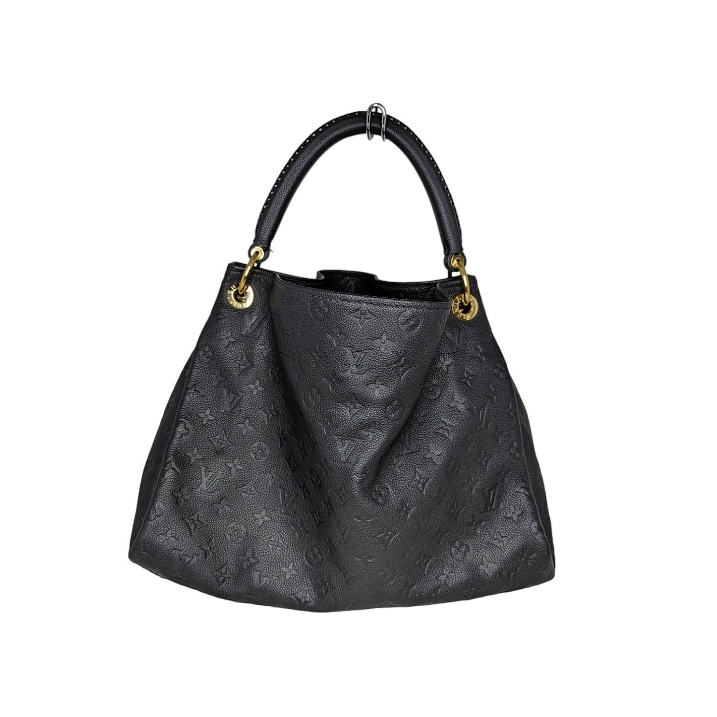 Louis Vuitton Noir Empreinte Monogram Artsy MM Hobo Shoulder Bag