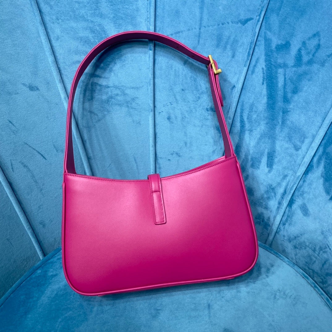 Yves Saint Laurent Hobo Bag In Smooth Pink