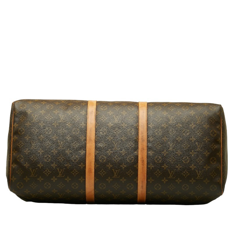 Louis Vuitton Monogram Boston Bag PVC/Leather Brown