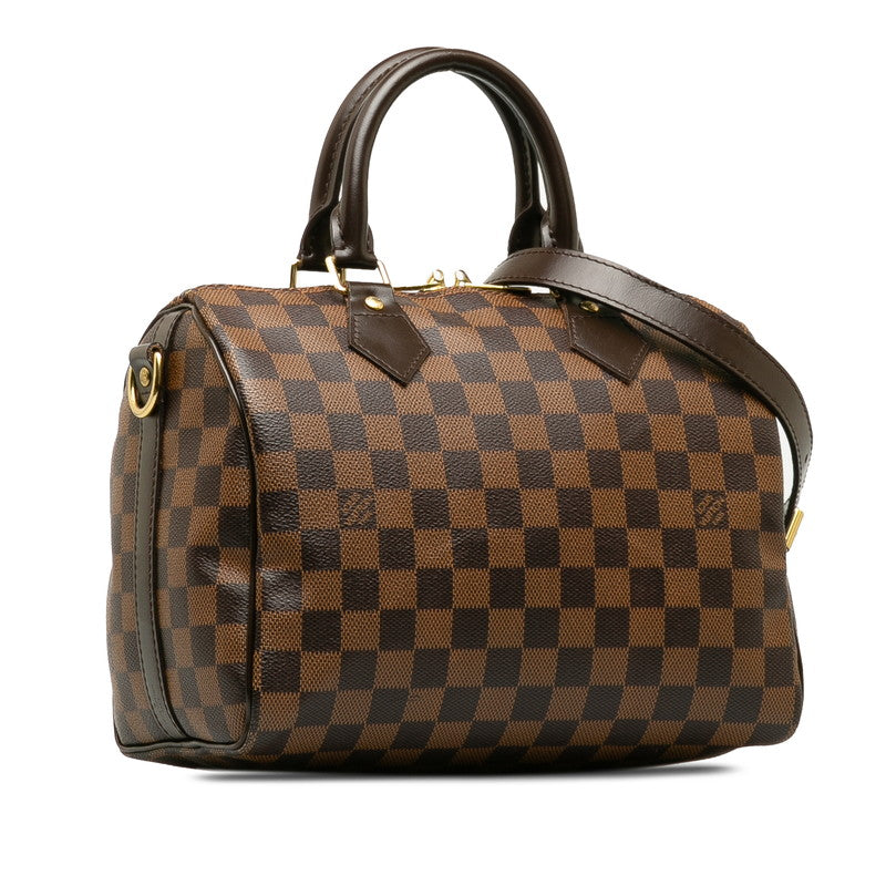 Louis Vuitton Louis Vuitton Damière Boston Bag PVC/Leather Brown