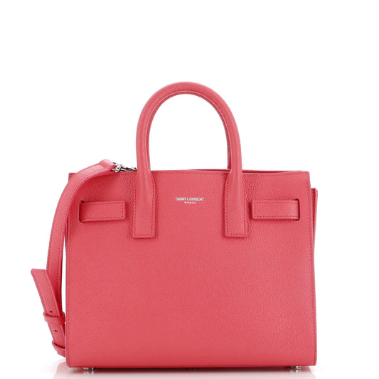 Luxury Saint Laurent Trending 2025 Sac de Jour NM Bag Leather Nano