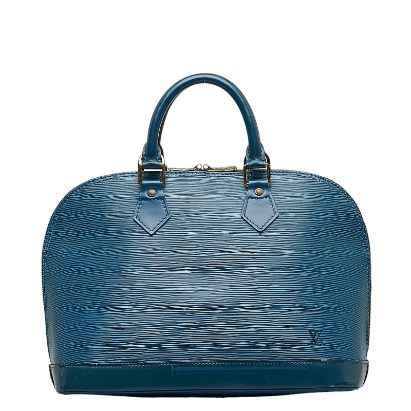 Louis Vuitton Epic Alma Handbag Trad Blue Leather Louis Vuitton