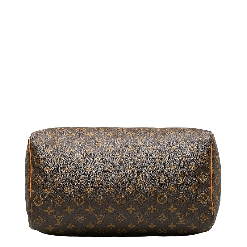 Louis Vuitton Monogram Speed 35 Handbag Brown PVC Leather Louis Vuitton