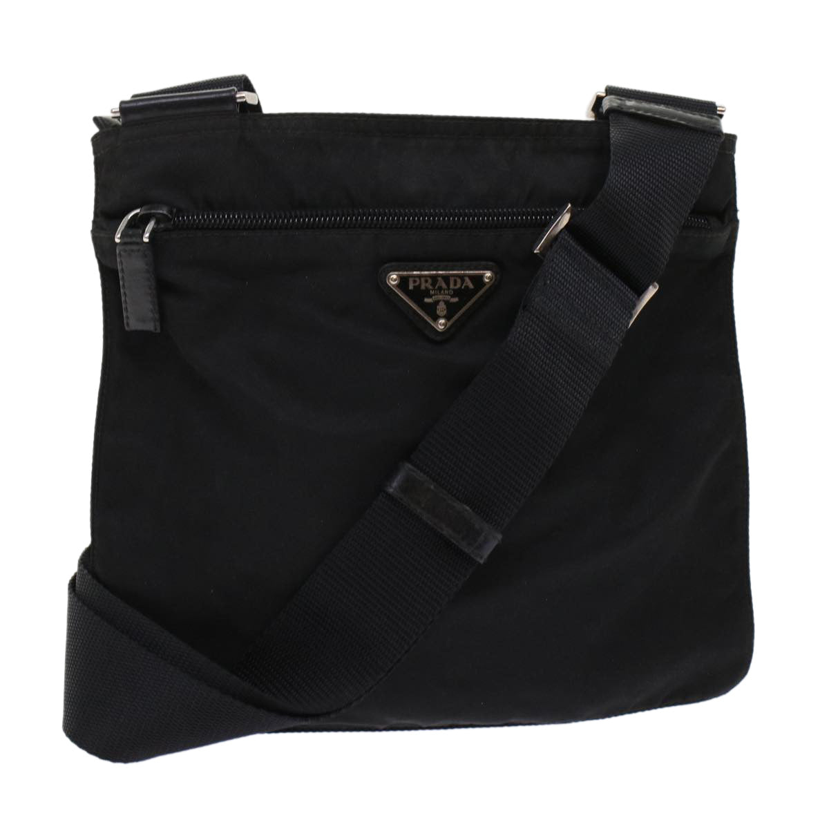 Prada Shoulder Bag Nylon Black