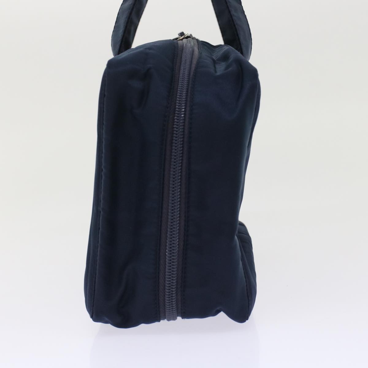 Prada Hand Bag Nylon Navy