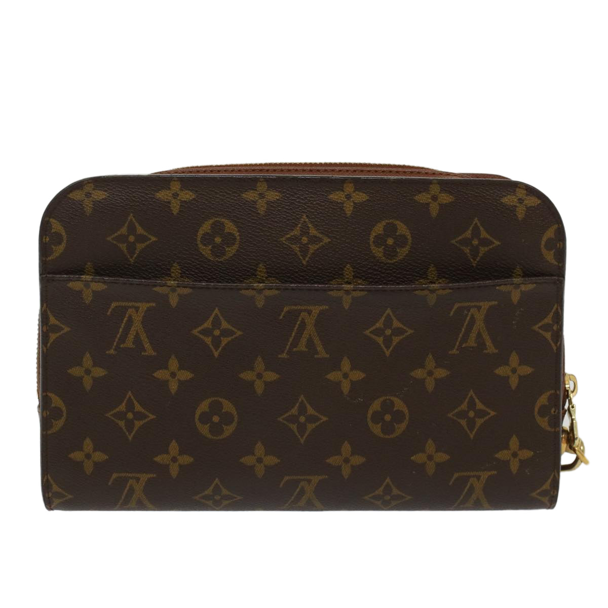LOUIS VUITTON Monogram Orsay Clutch Bag LV Auth ep1234