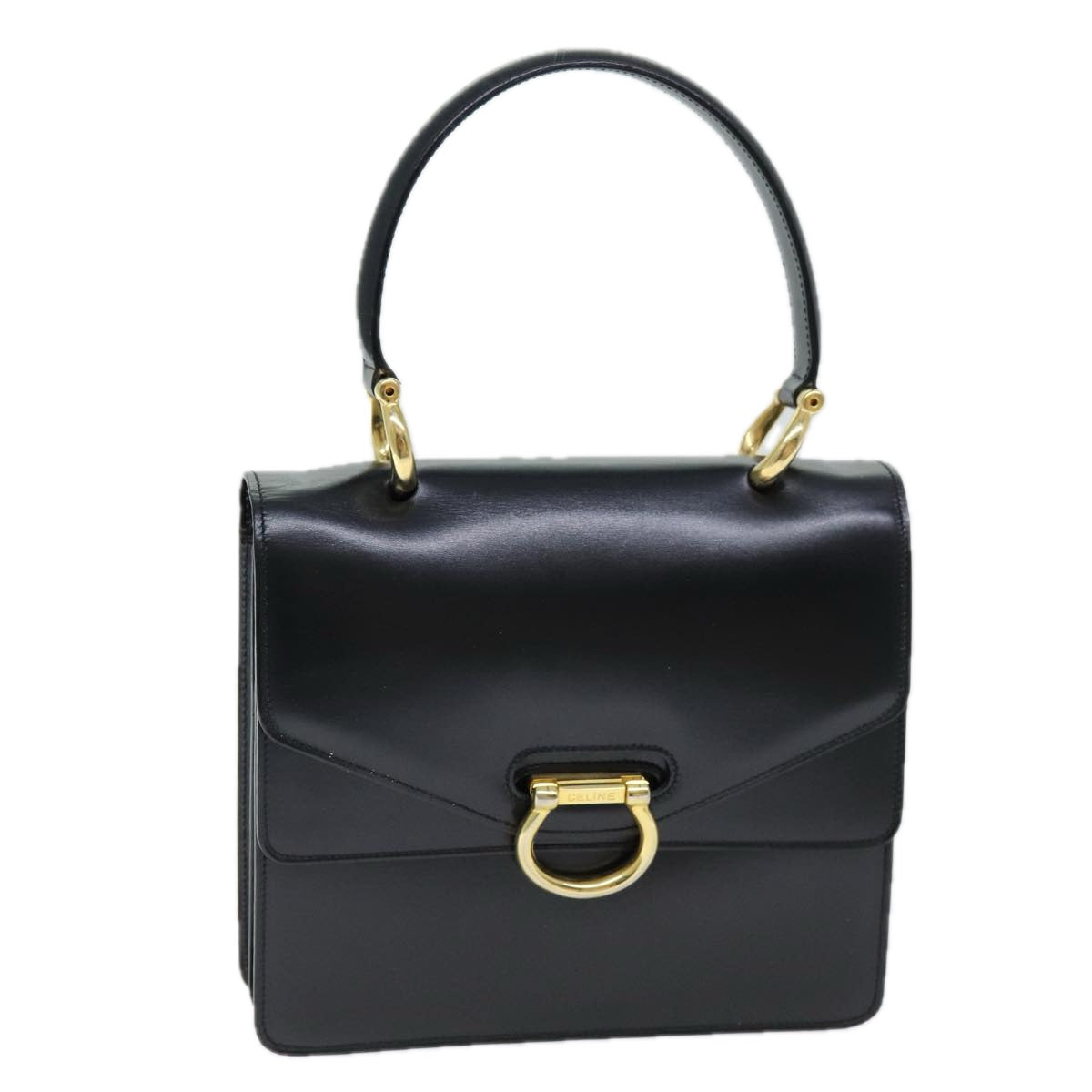 Luxury CELINE Hand Bag Leather Black ep4220