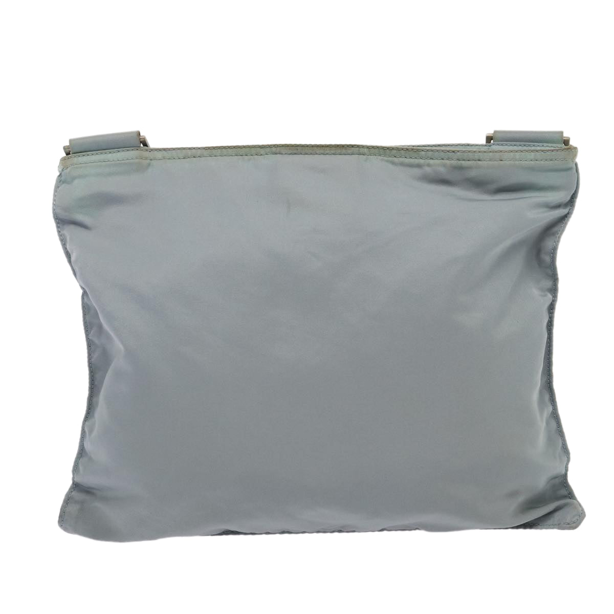 PRADA Shoulder Bag Nylon Blue Auth