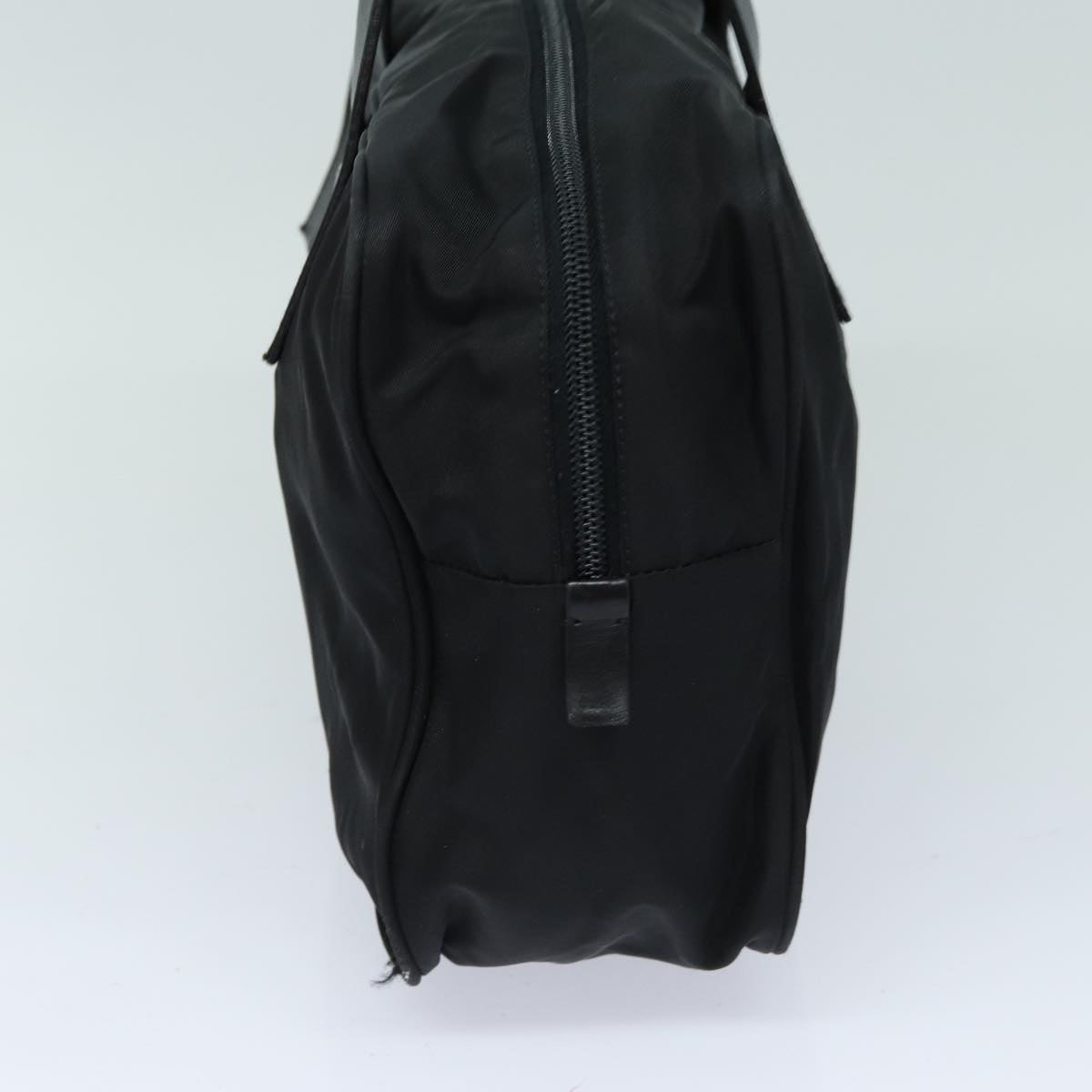 PRADA Hand Bag Nylon Black Auth