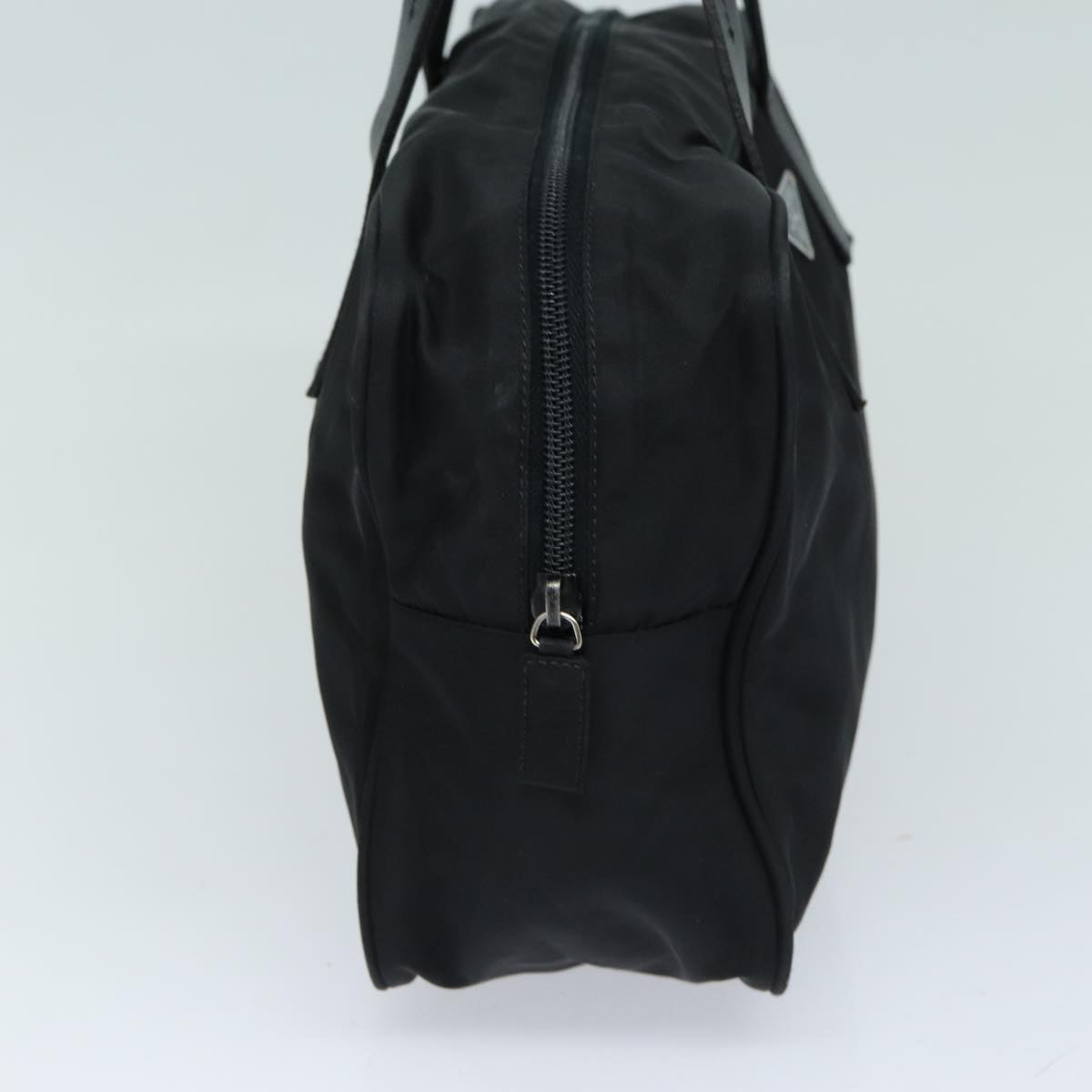 PRADA Hand Bag Nylon Black Auth