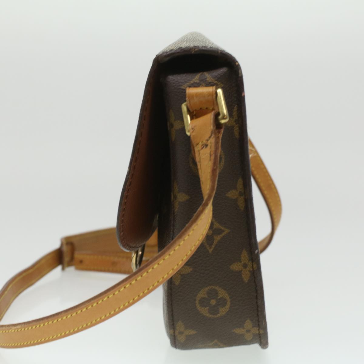LOUIS VUITTON Monogram Saint Cloud PM Shoulder Bag LV Auth ep488