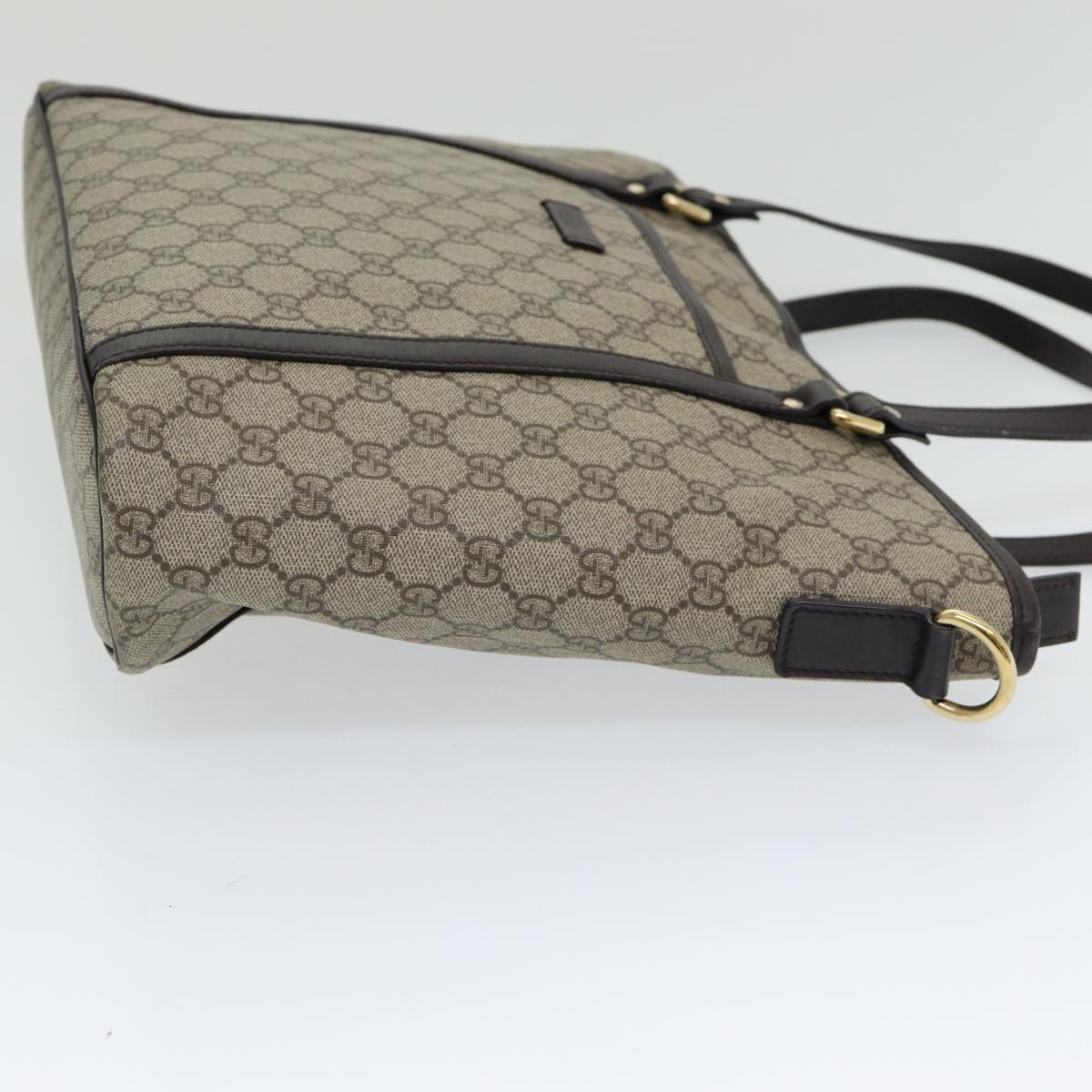 Gucci Leather Canvas Tote