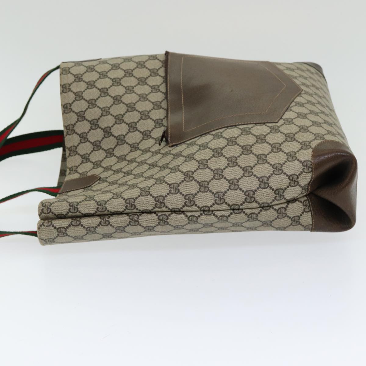 Gucci Leather Canvas Tote