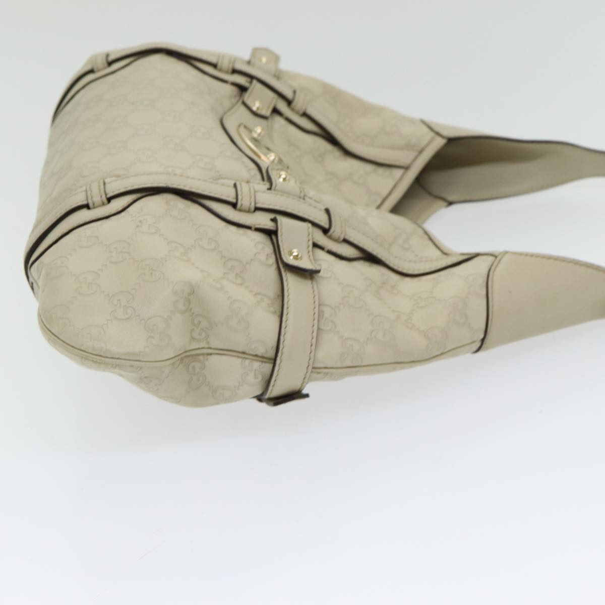 Gucci Leather Canvas Shoulder Bag