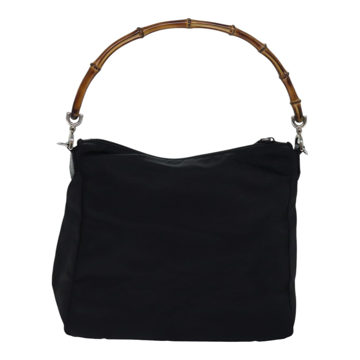 Gucci Nylon Leather Handbag