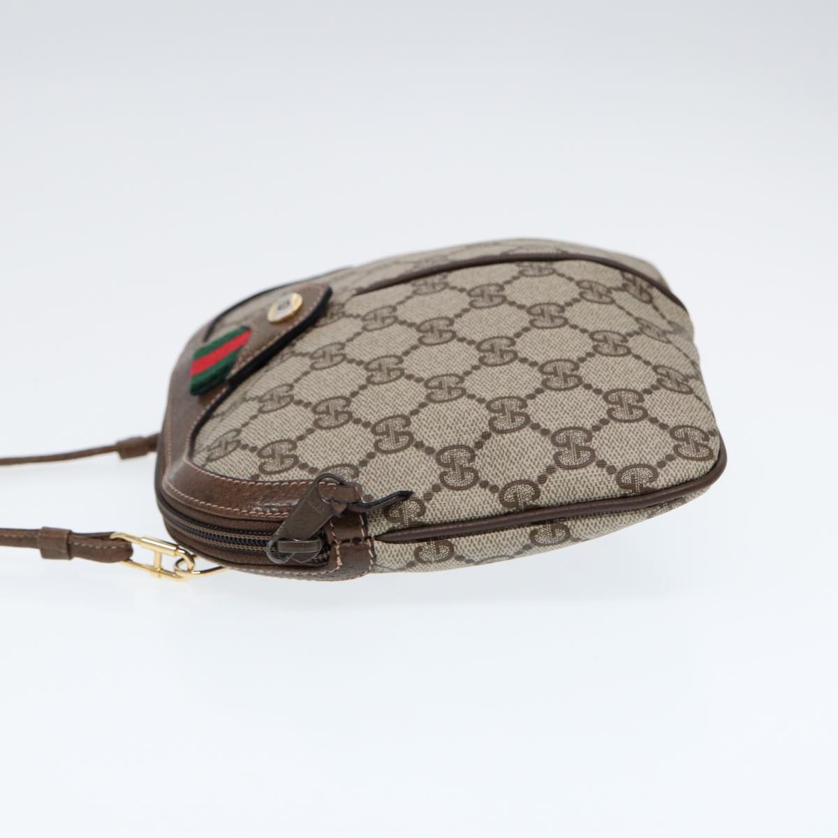 Gucci Leather Canvas Shoulder Bag