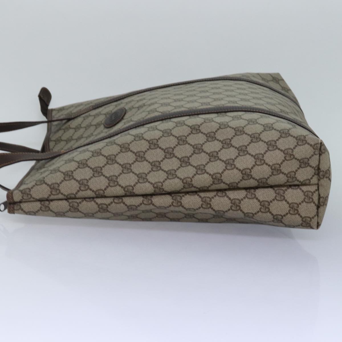 Gucci Leather Canvas Tote
