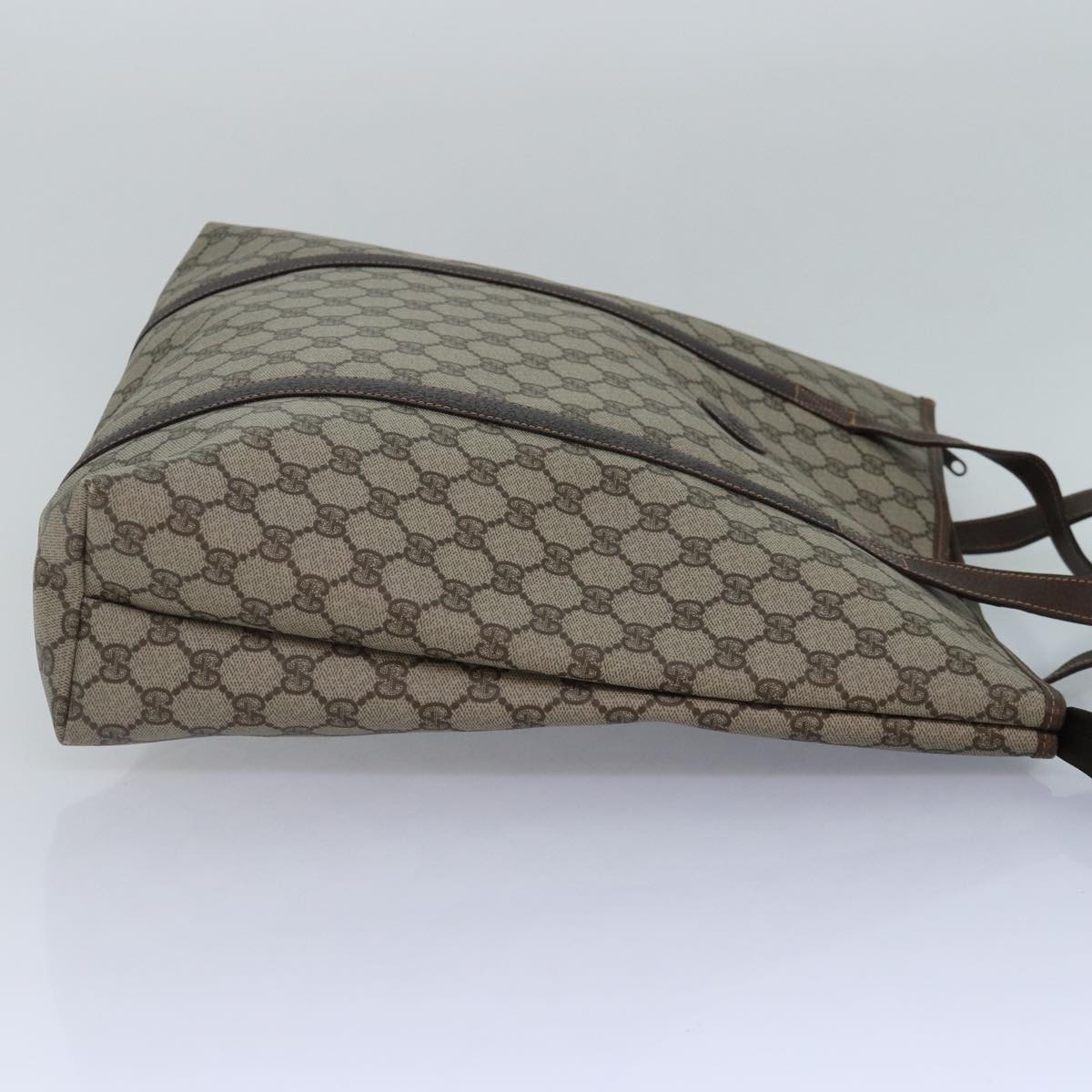 Gucci Leather Canvas Tote
