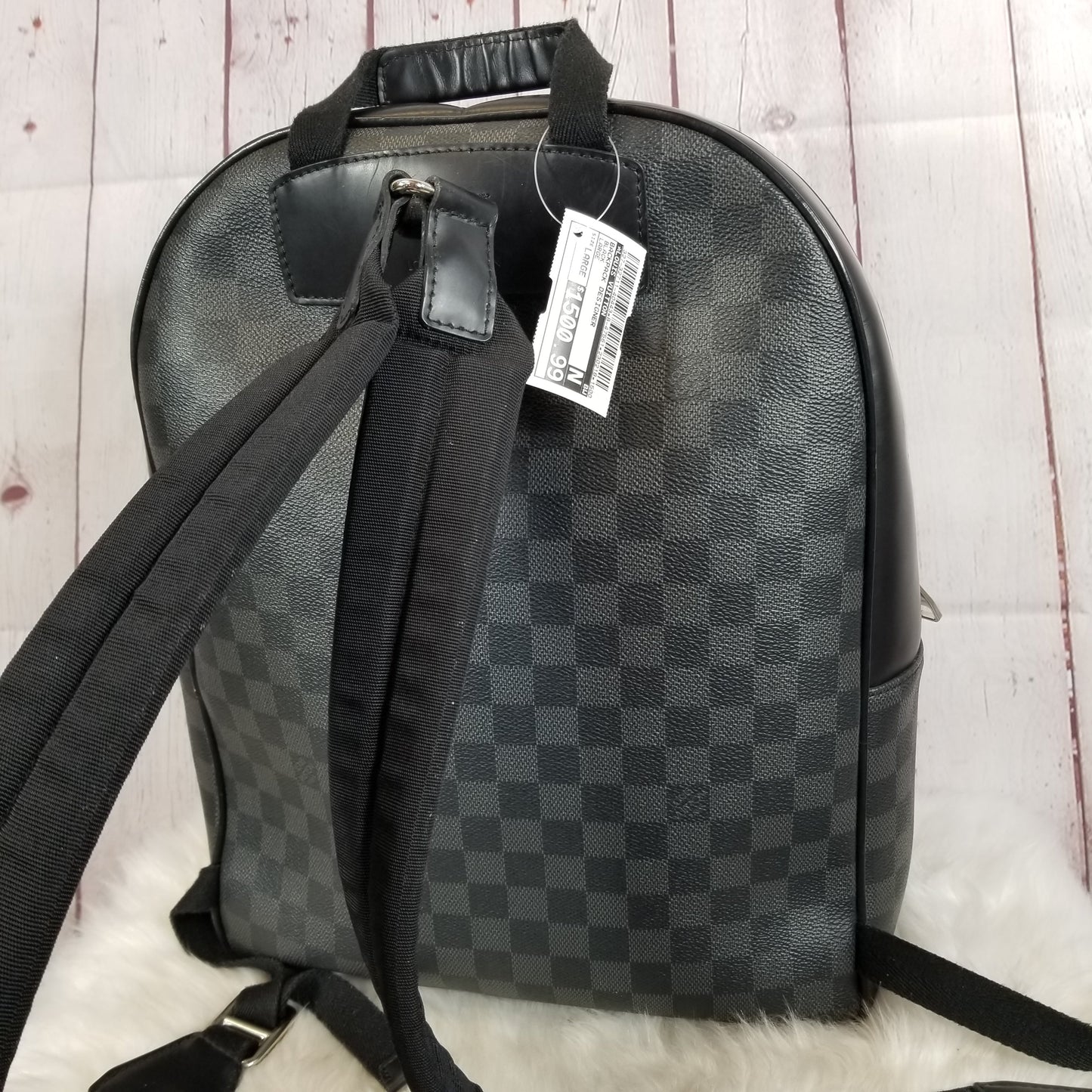Backpack Designer By Louis Vuitton Size: Large