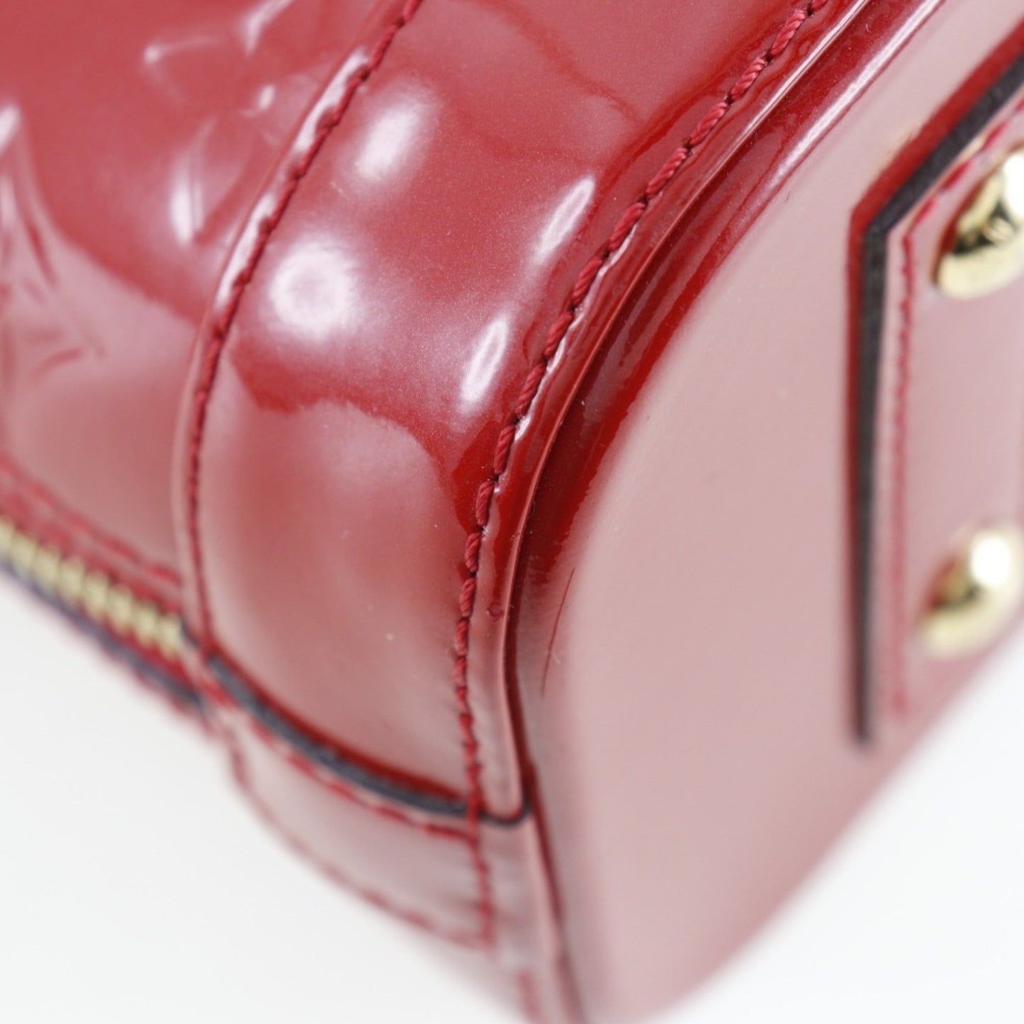 Louis Vuitton Cerise Color Monogram Vernis Handbag