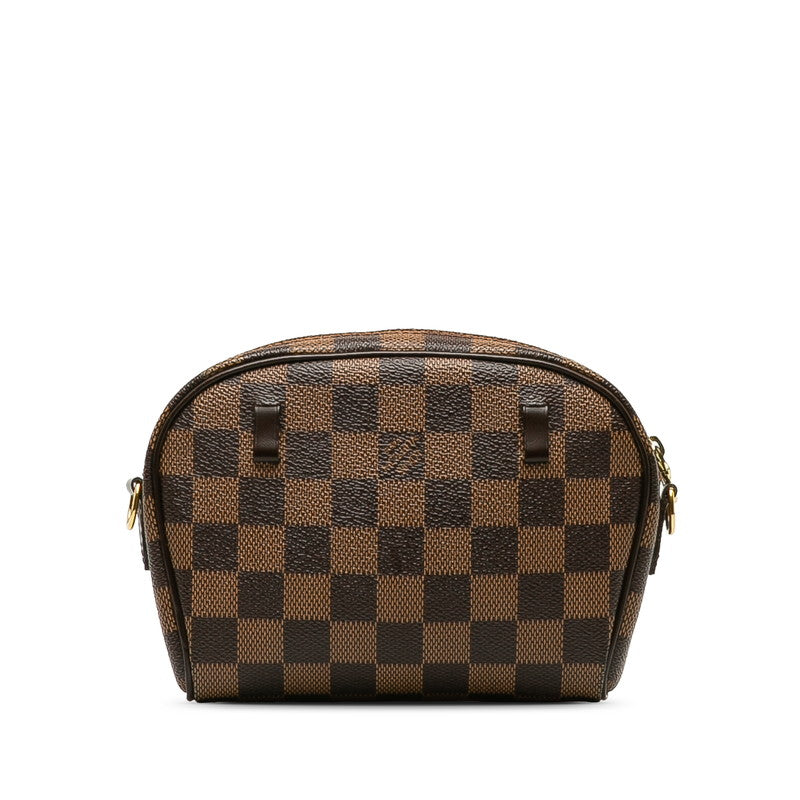 Louis Vuitton Pochette Ipanema Damier Shoulder Bag Crossbody Bag Brown