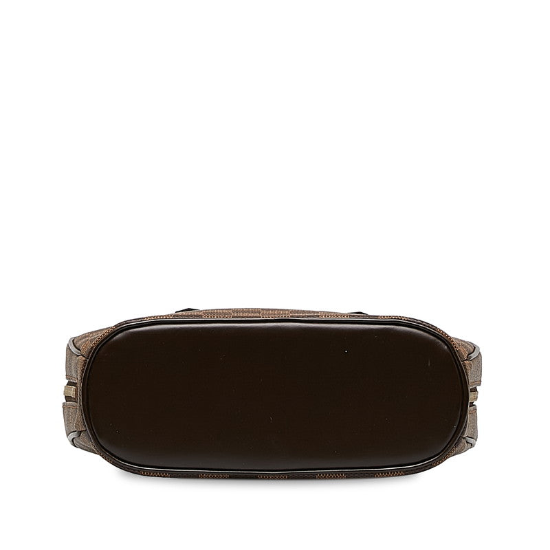 Louis Vuitton Damiere Mini Handbag Brown PVC Leather Louis Vuitton