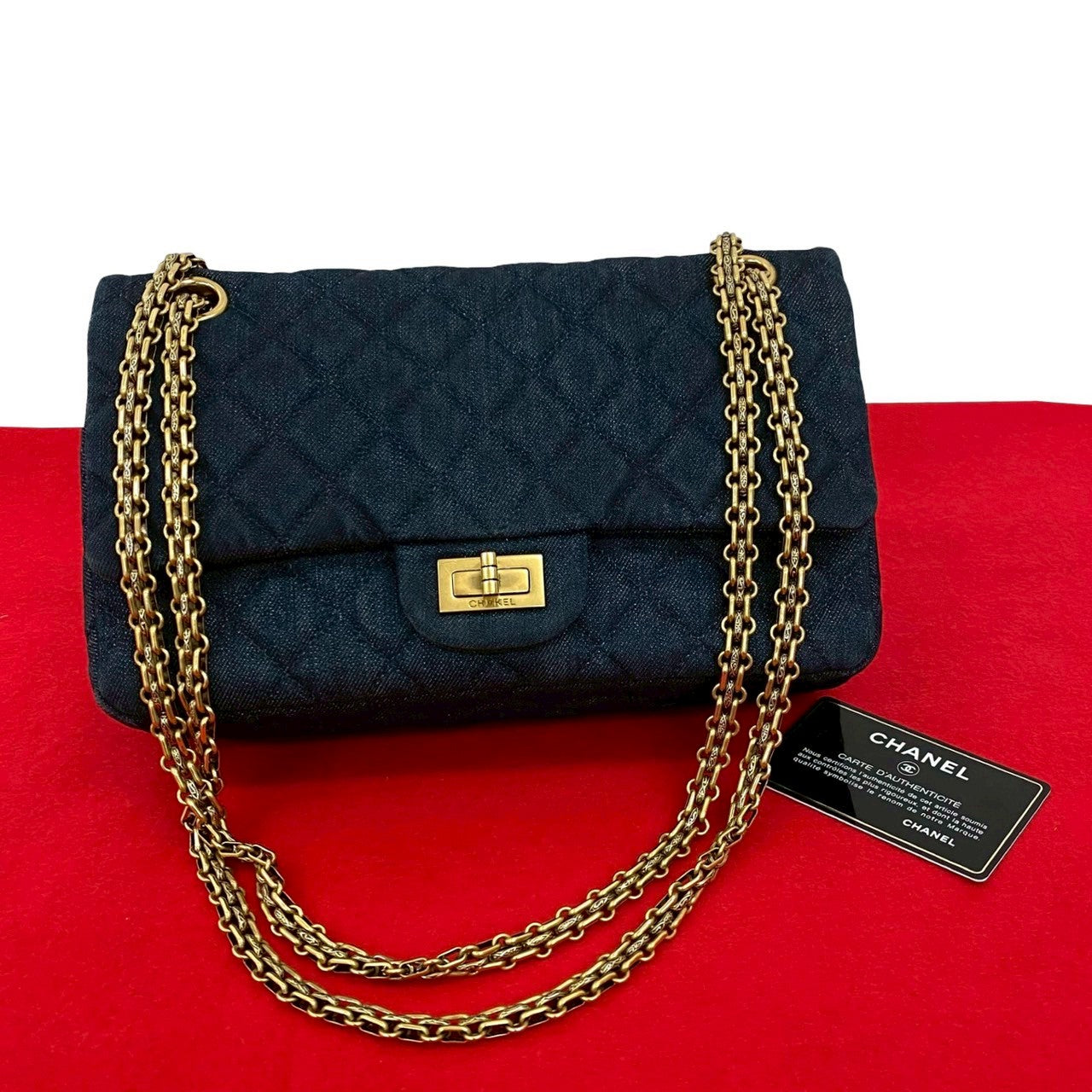 Chanel 2.55 Matelasse Shoulder Bag