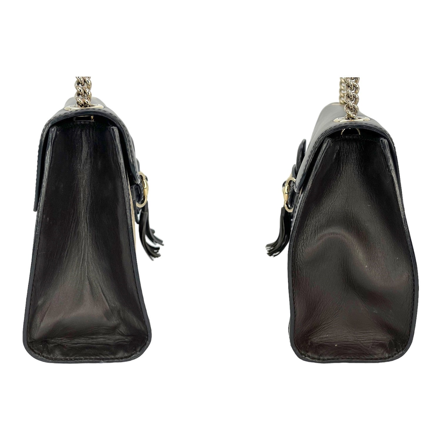 Gucci Chain Leather Shoulder Bag