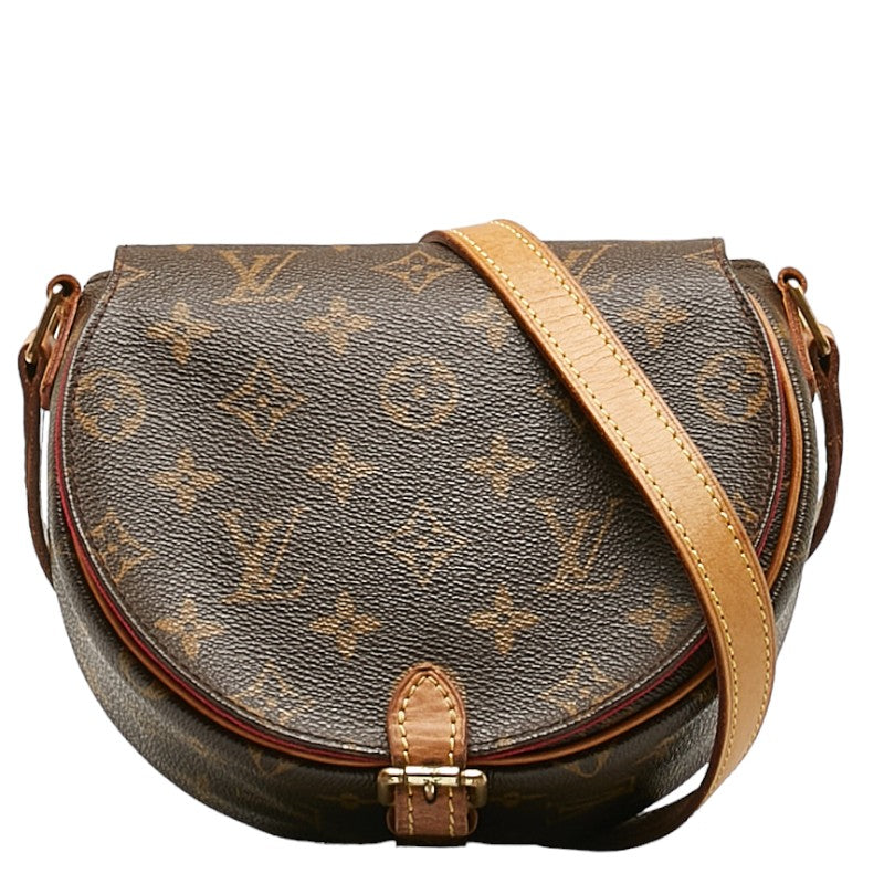 Louis Vuitton Monogram Shoulder Bag PVC/Leather Brown