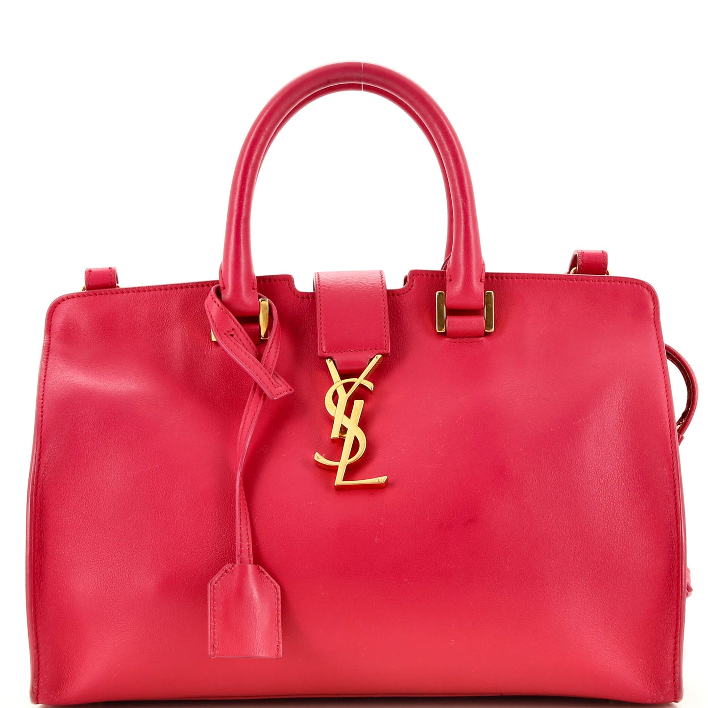 Luxury Saint Laurent Trending 2026 Monogram Cabas Leather Small