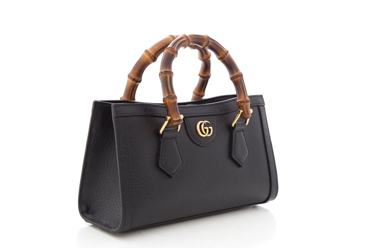 Gucci Bamboo Black Handbag
