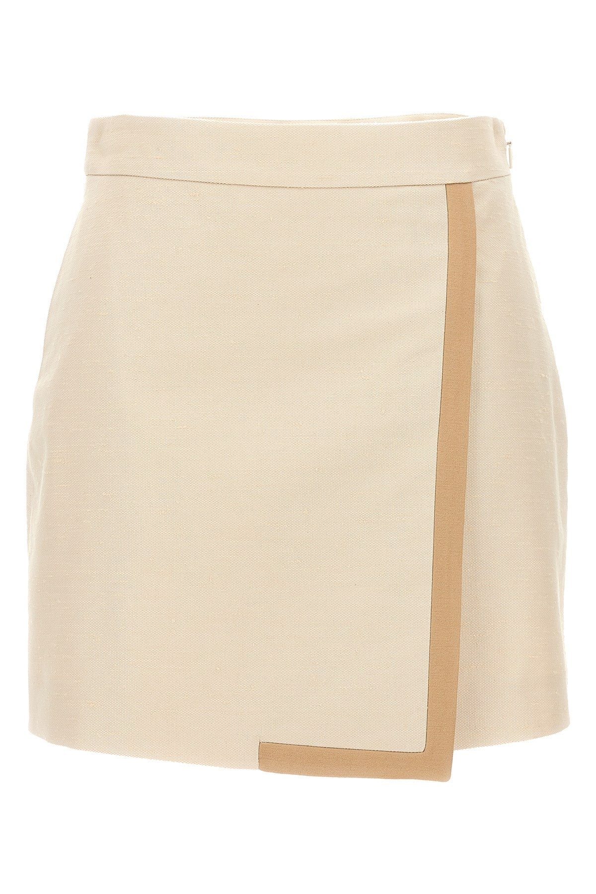 Fendi Women Contrast Trim Skirt