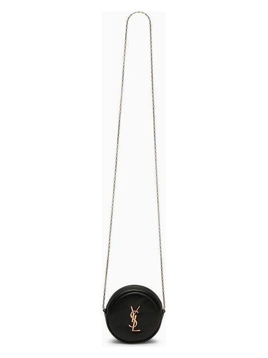 Luxury Saint Laurent Trending 2025 Women's Round Cassandre Bag in Black |