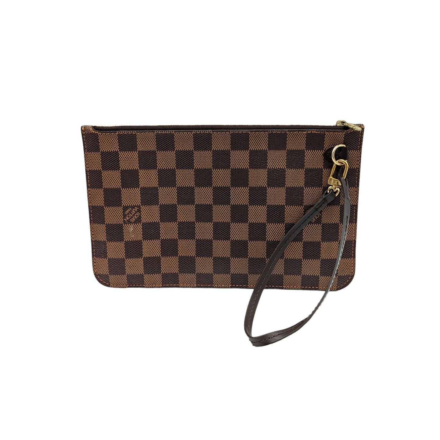 Louis Vuitton Damier Ebene Neverfull MM GM Pochette Wristlet Tote