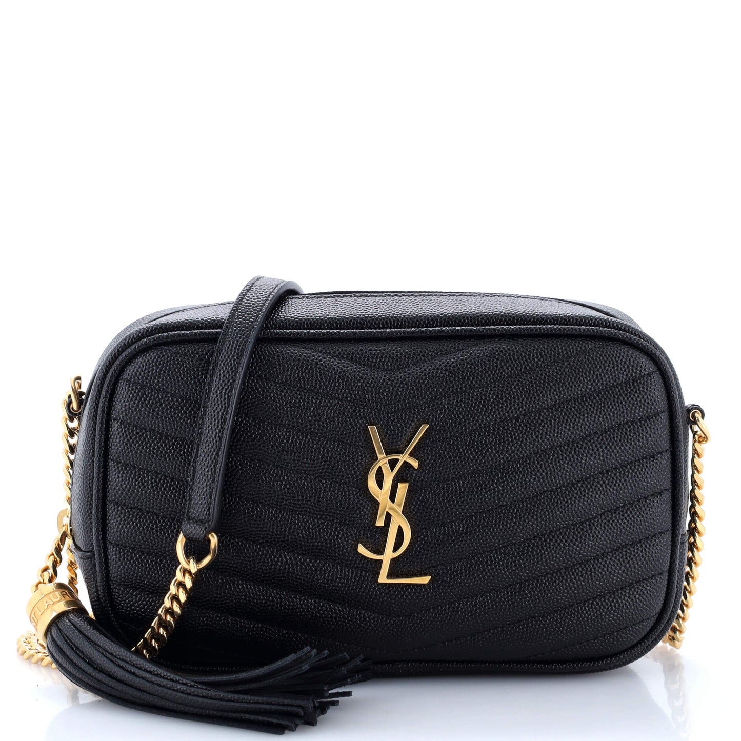 Luxury Saint Laurent Trending 2025 Lou Camera Bag Matelasse Chevron Leather Mini