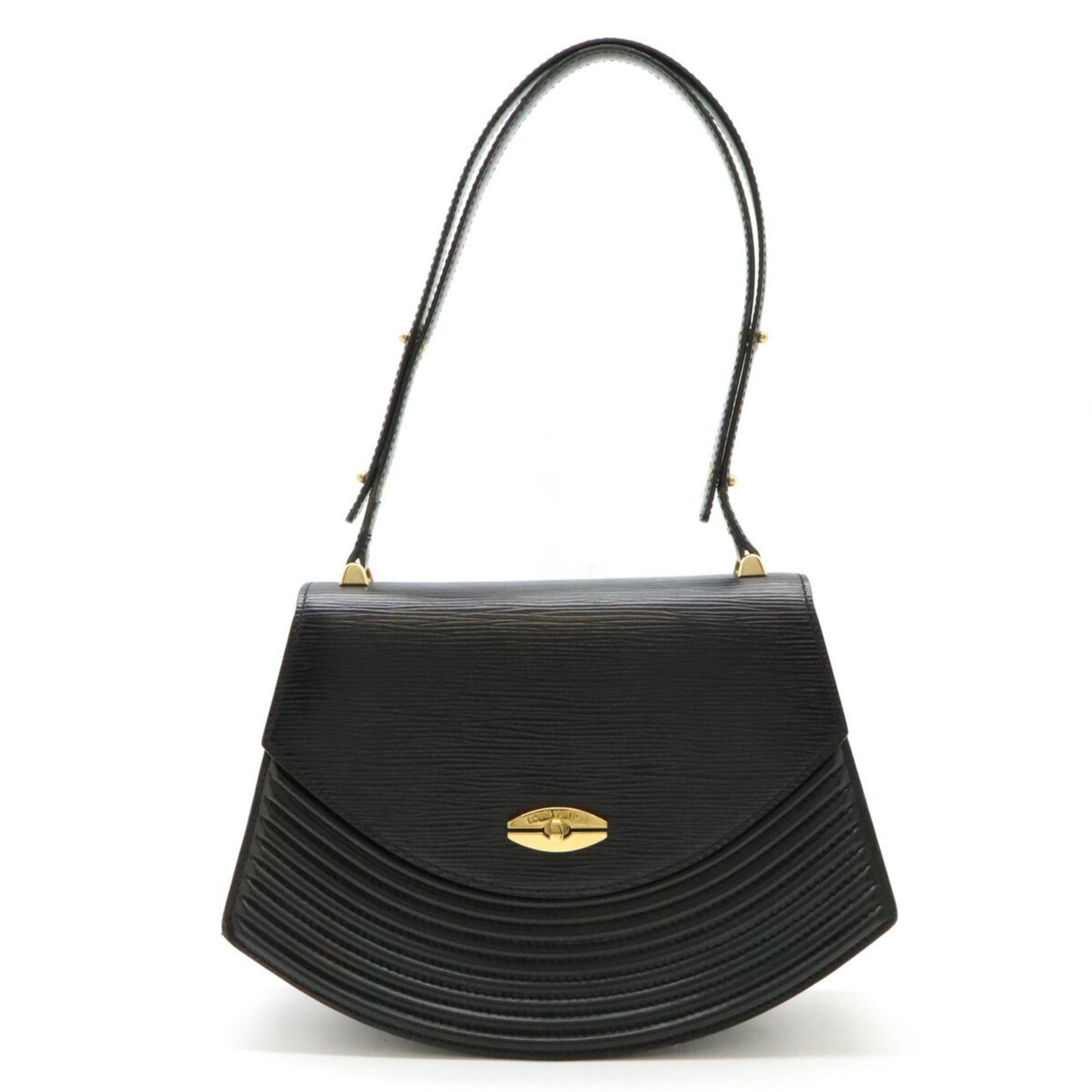 Louis Vuitton Epi Noir Epi Leather Handbag Shoulder Bag