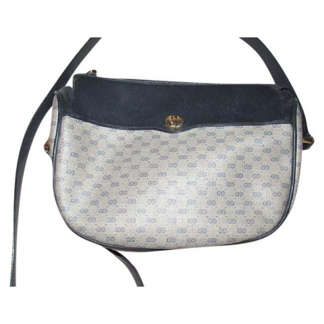Gucci Leather Canvas Crossbody