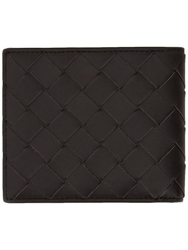 Luxury Bottega Veneta Intrecciato Bifold Half Wallet Fondant