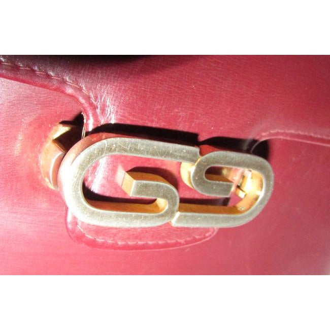 Gucci Envelope Kelly Leather Shoulder Bag
