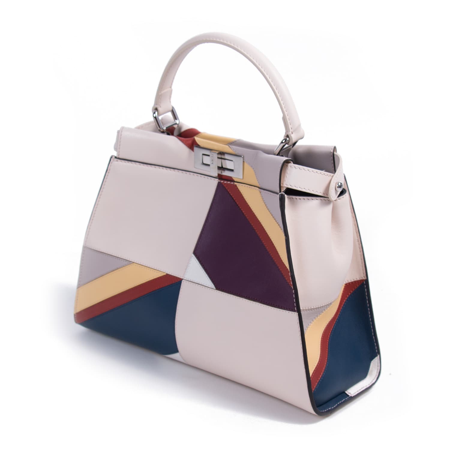 Fendi Stripe Medium Peekaboo Bag