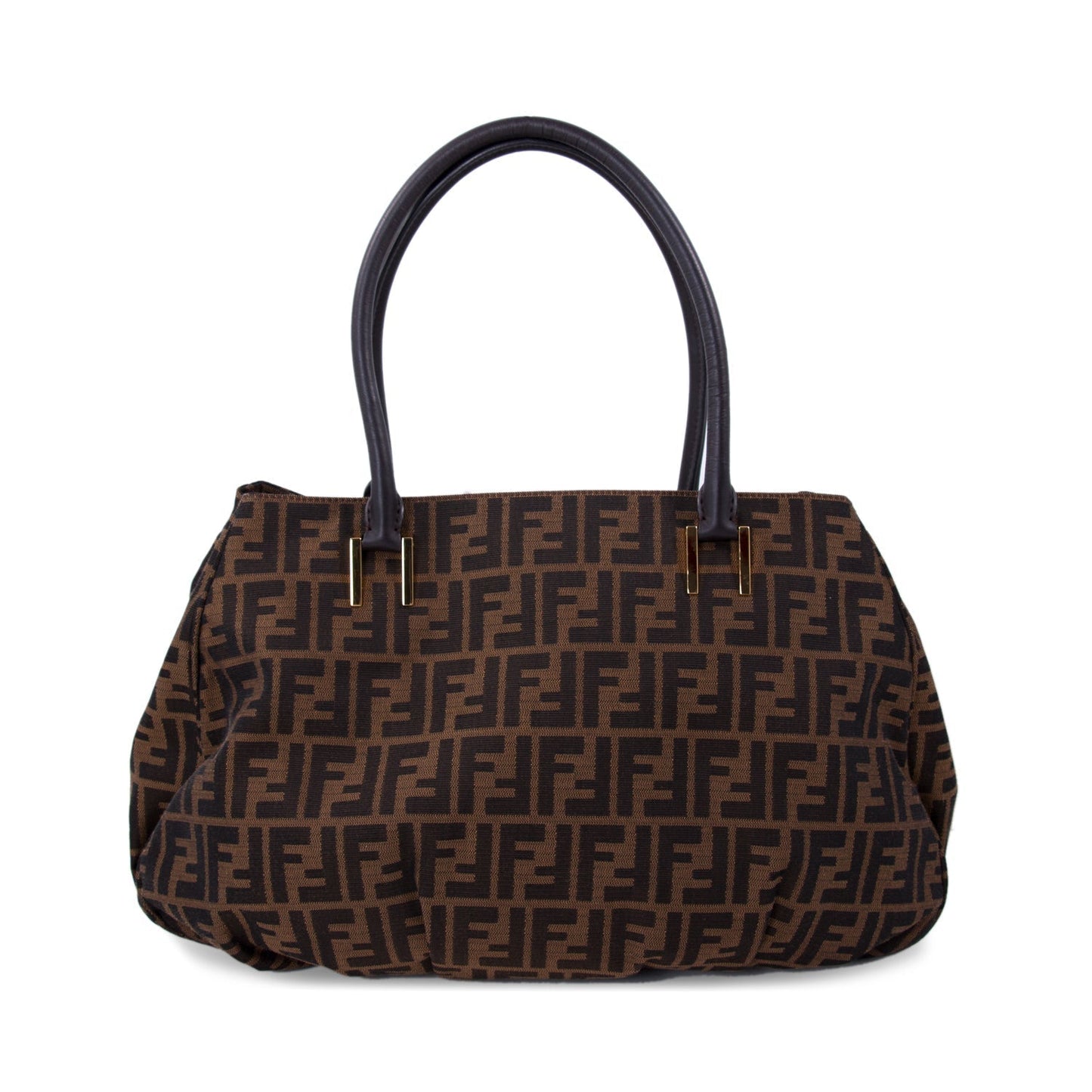Fendi Zucca Canvas Hobo Bag
