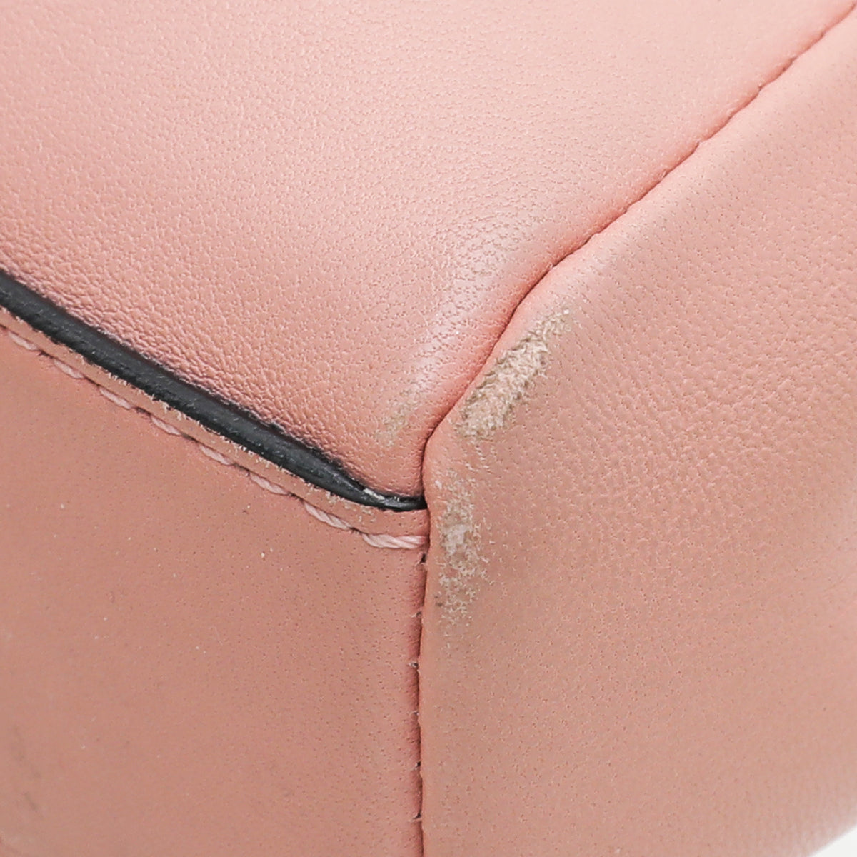 Fendi Peach Iconic Micro Peekaboo Bag