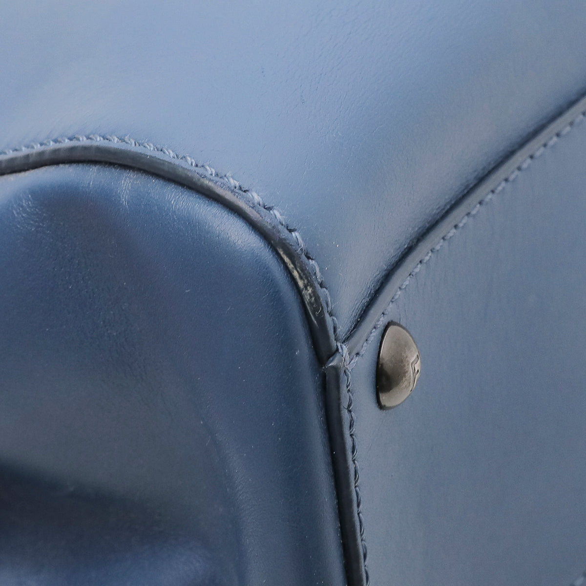 Fendi Blue Peekaboo Regular Bag