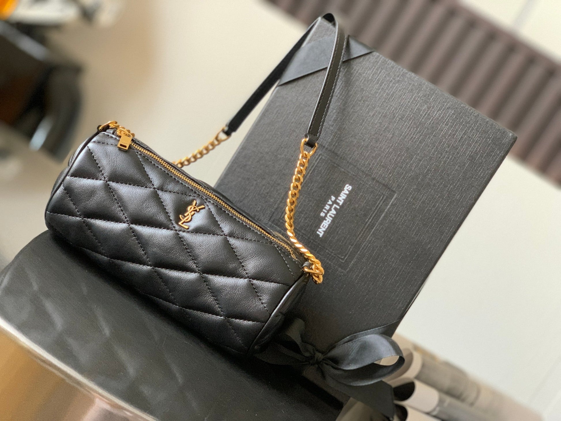 Yves Saint Laurent Sade Mini Tube Bag