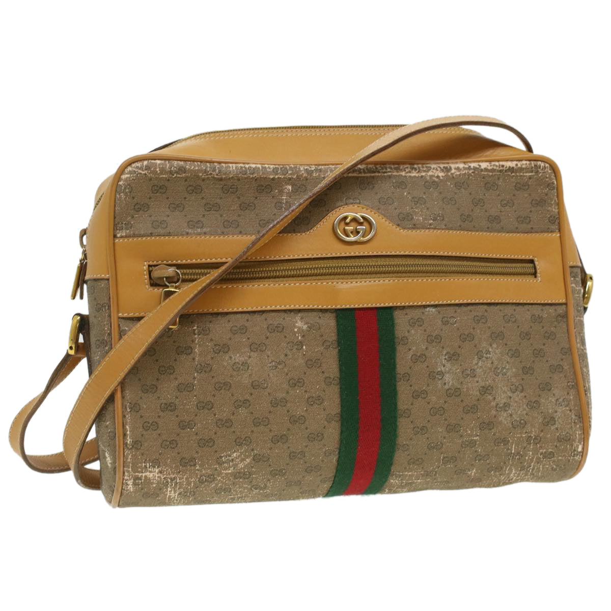 Gucci Canvas Shoulder Bag
